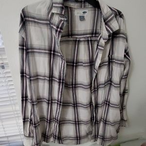 Buttoned down Boyfriend Flannel